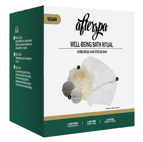 Coffret Rituel de Bain Bien-être Afterspa 5 pièces