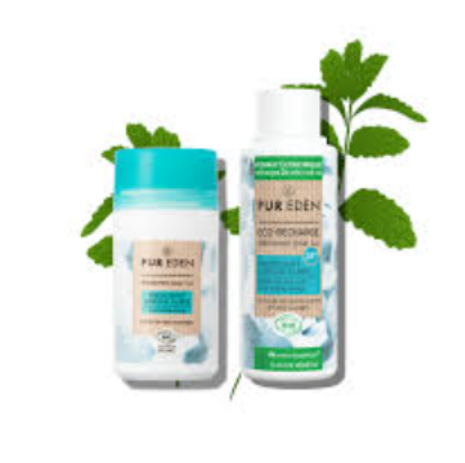 Ensemble duo roll-on + éco-recharge pour lui PUR EDEN  150 ml