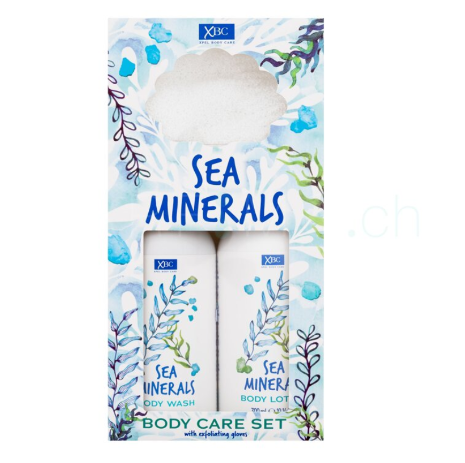 Coffret Sea Mineral  Gel douche et Lait corporel 300 ml