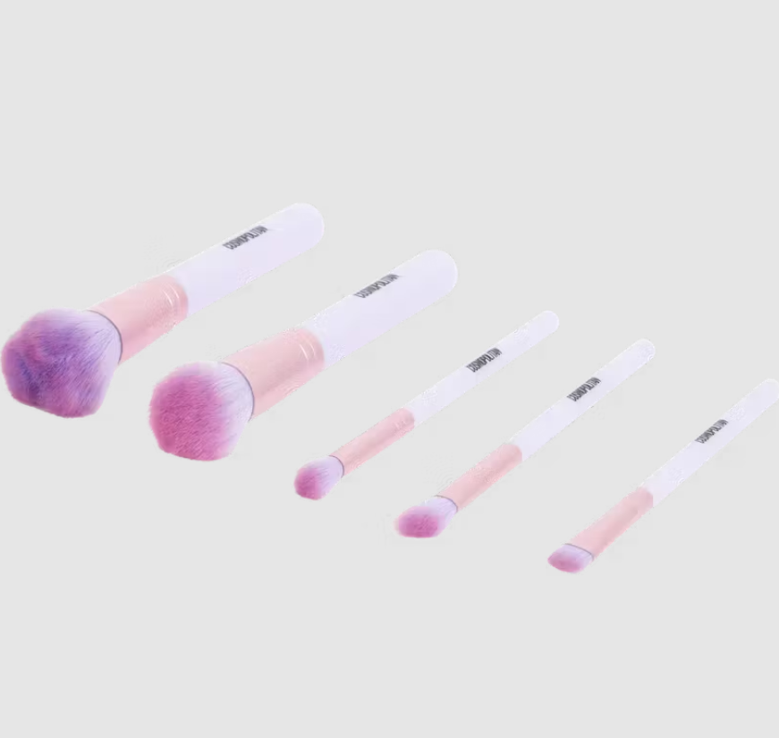 Kit de pinceaux de maquillage Brillant Glossy Glossy  5 pièces