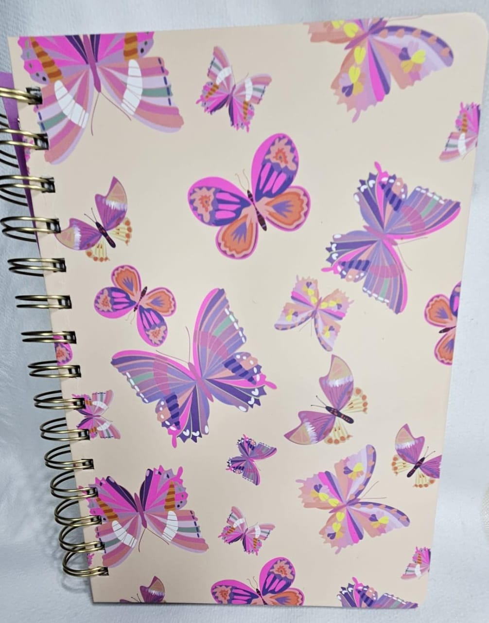 Cahier à émotions Bullet journal Doré avec élastique Diverses Variantes