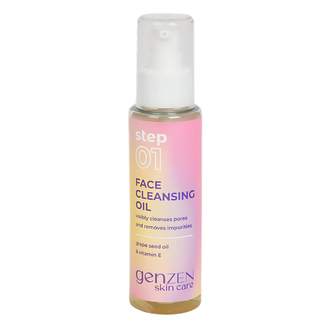 Huile Démaquillante aux pépins de raisin et Vitamine E GenZEN SKINCARE 100 ml