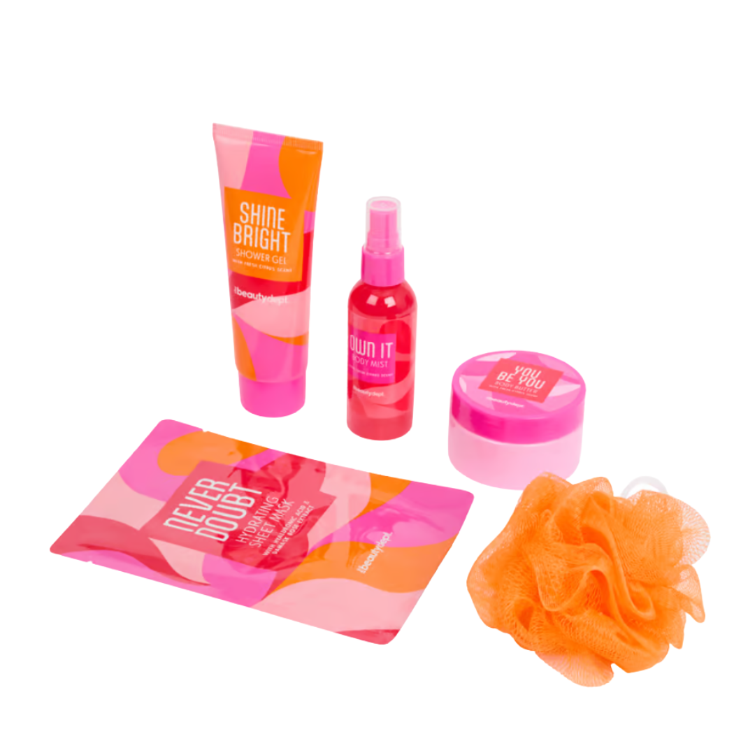 Kit soin de la peau 5 pièces The Beauty Dept. Be Proud