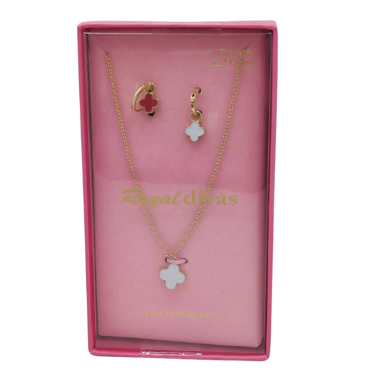 Parure en plaqué or Royal Divas Divers modèles