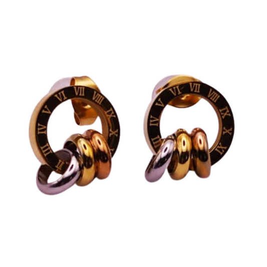 Boucles d'oreilles en acier Inoxydable Sarah