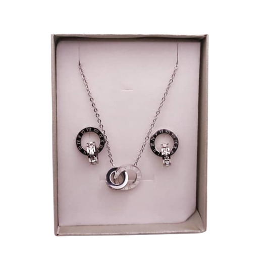 Parure en acier inoxydable Nicessy  Diverses couleurs