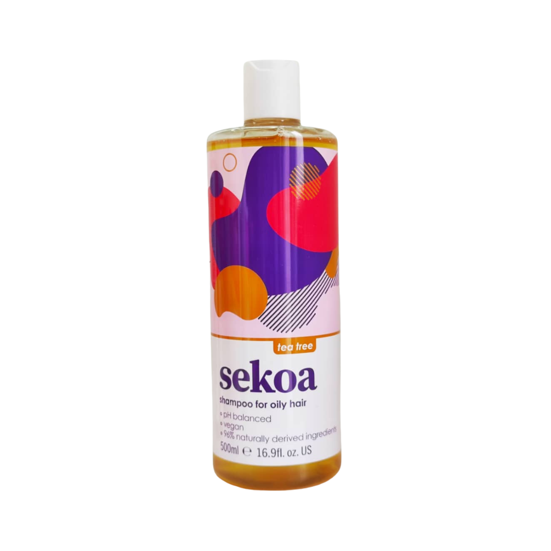 Shampoing pour cheveux gras Végan Sekoa 500 ml Diverses variantes