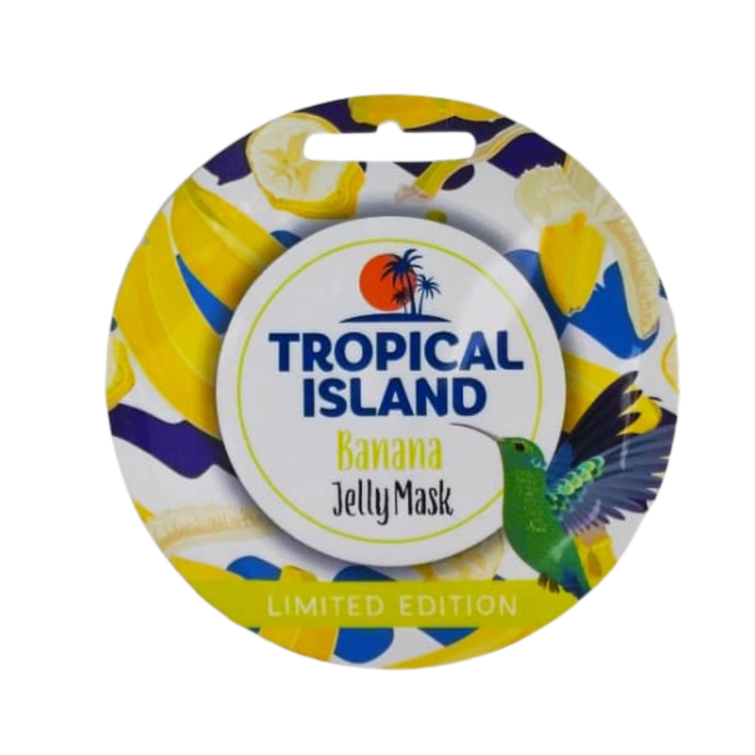 Masque visage gelée à l'extrait de fleur de bananier Tropical Island Banana Jelly Mask