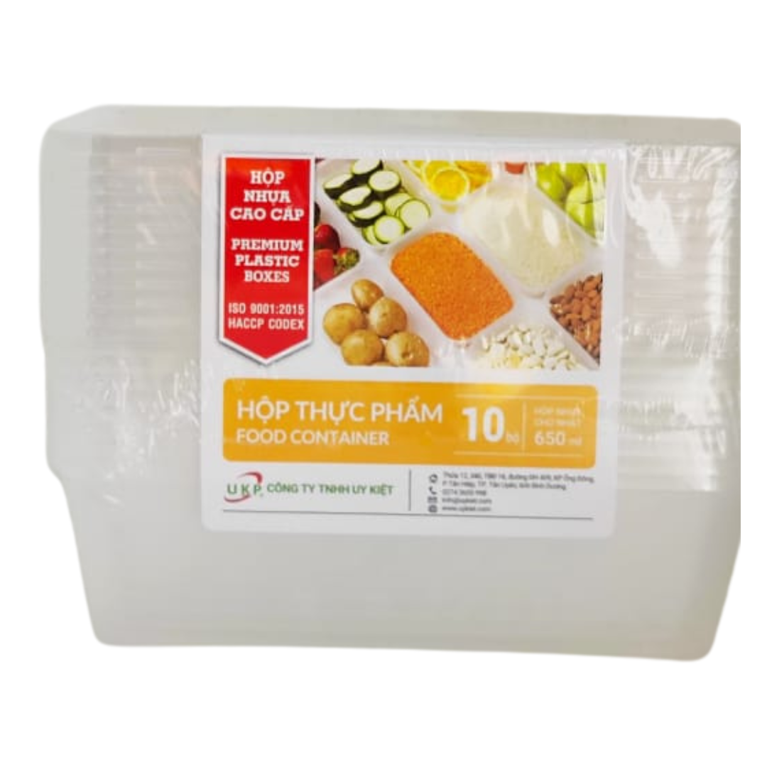 Les contenants alimentaires en plastique Lot de 10 Divers Tailles