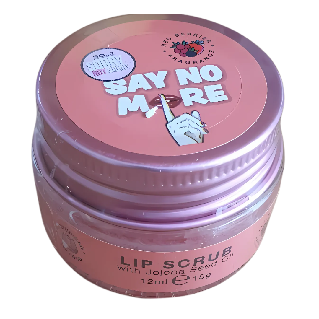 Gommage pour les lèvres parfumé Fruits rouges Say no more 12 ml