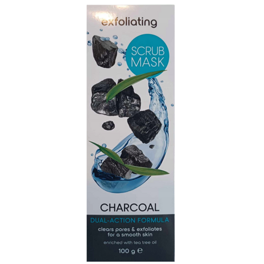 Masque visage au Charbon actif exfoliant 100 g