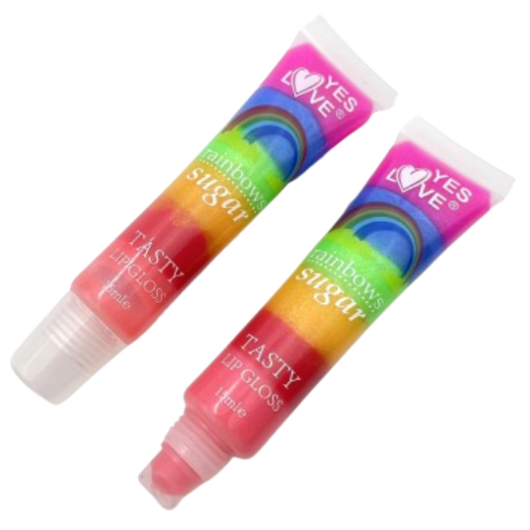 Gloss à lèvres arc en ciel 12 ml Yes Love