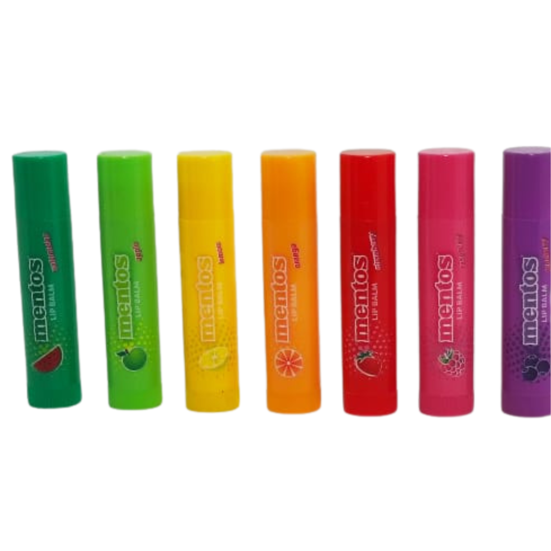 Baumes à lèvres Mentos 7 pièces