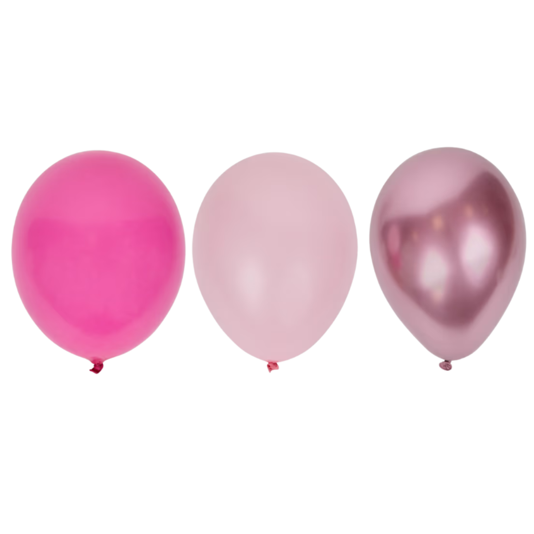 Pack de 24 Ballons Divers coloris