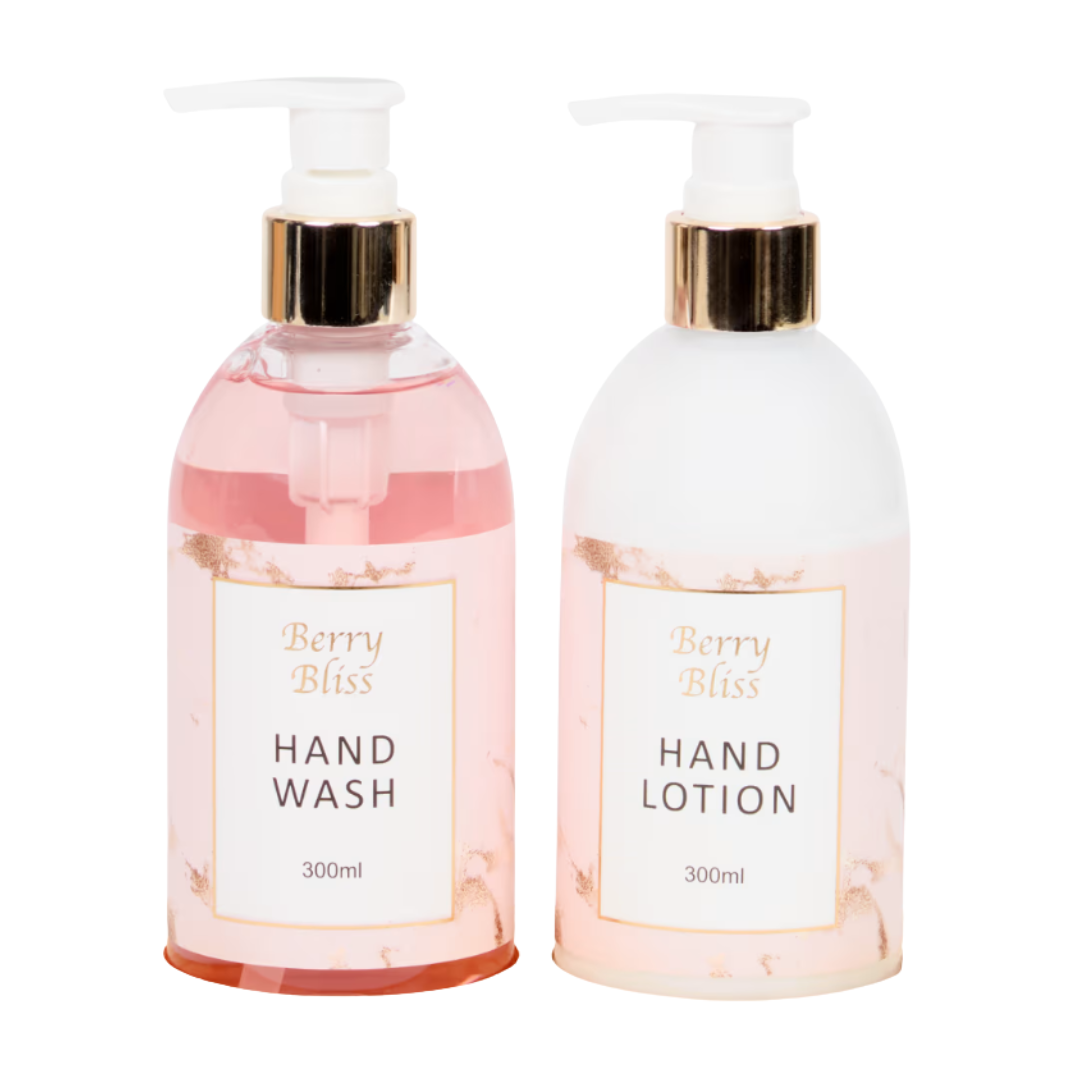 Coffret Soin des Mains – Savon & Lotion 2 x 300 ml Berry Bliss