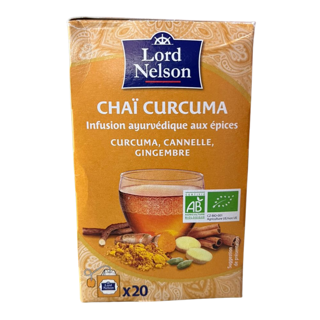 Infusion Ayurvédique Lord Nelson – Chai Curcuma & Classic Thai