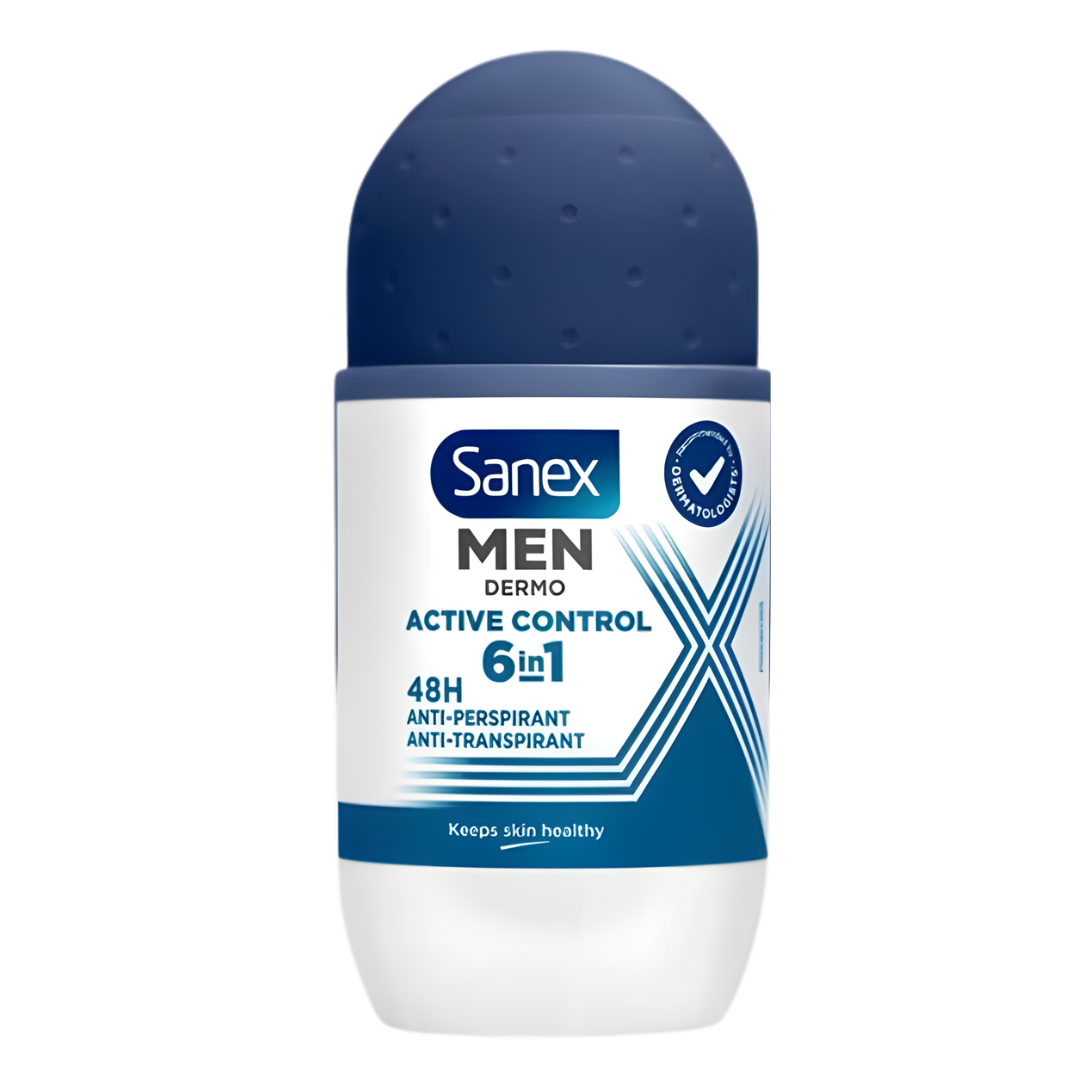 Déodorant Homme Antitranspirante Sanex Dermo Men Active Control Roll-On 50ml