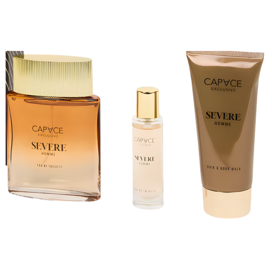 Coffret Parfum CAPACE EXCLUSIVE – SEVERE Homme 3 Pièces