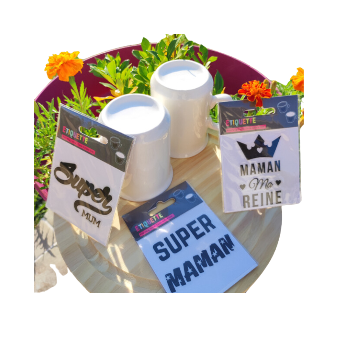 Tasse fête des mères à customiser