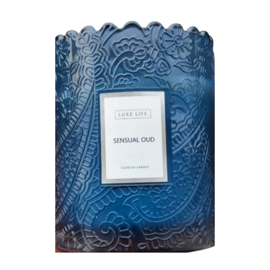 Bougie parfumée dans un verre 10 x 11 cm 280 g