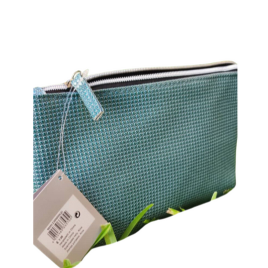 Trousse de Toilette  Vert Émeraude Scintillante  moyen Format