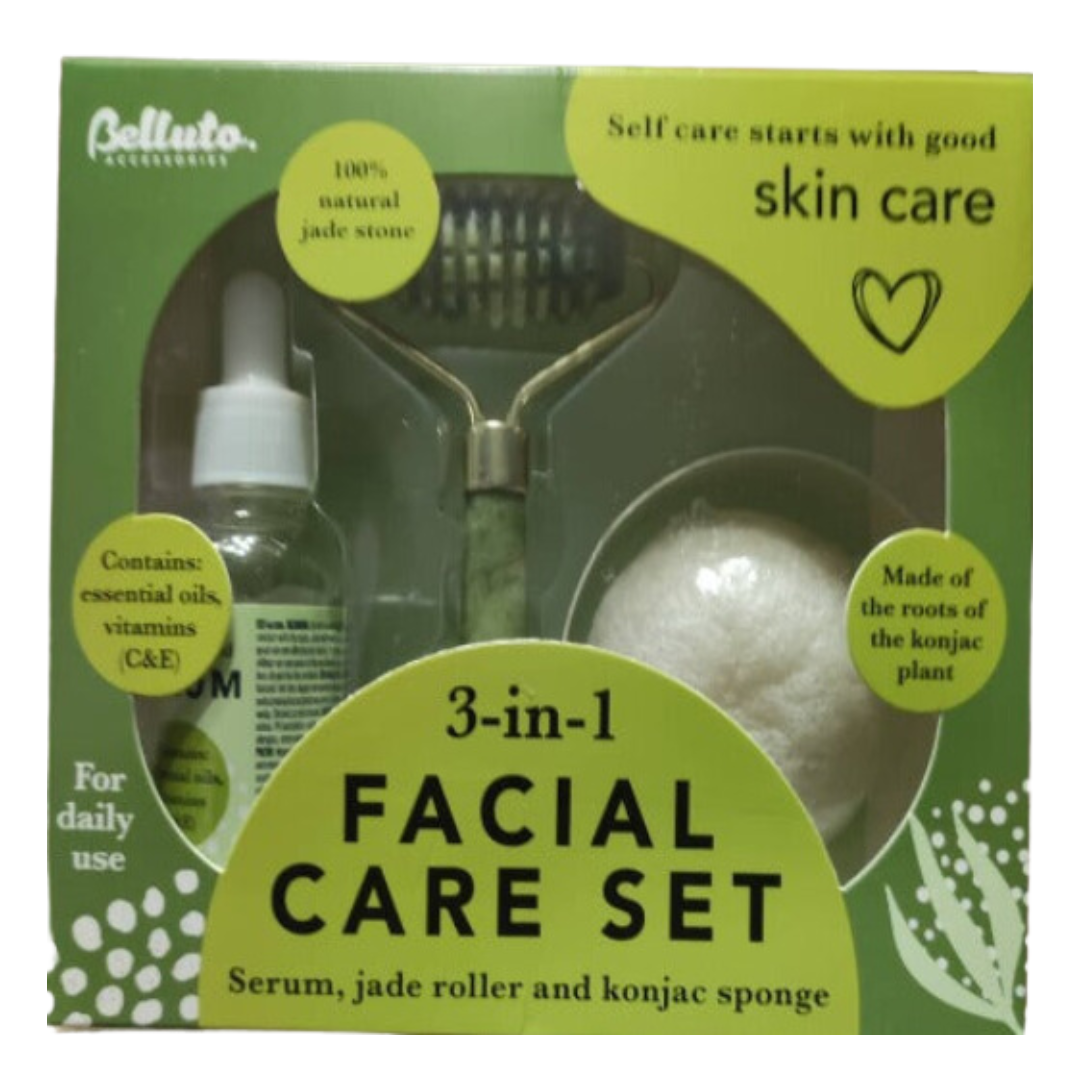 Kit de soin visage quotidien 3 en 1 _n3 éléments Belluto. accessories