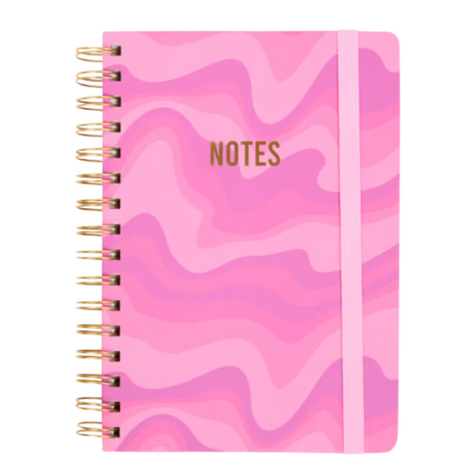 Cahier à émotions Bullet journal Doré avec élastique Diverses Variantes