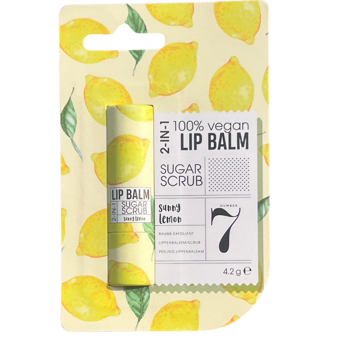 Baume et Gommage Fruits exotiques pour lèvres Diverses variantes 4,2g