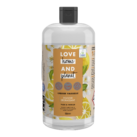 Liquide Vaisselle Love Home And Planet 500ml