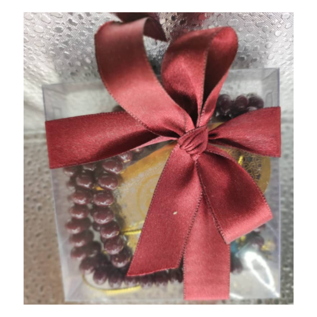 Coffret Cadeau Islam Mini Coran et Chapelet Diverses couleurs