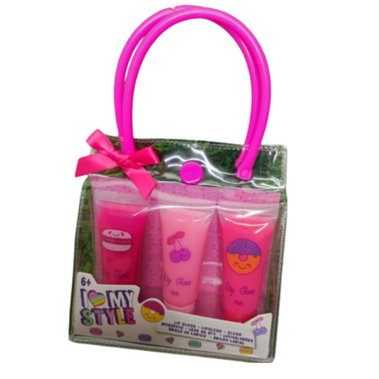 Trio mini gloss à lèvres I Love My Style Diverses variantes