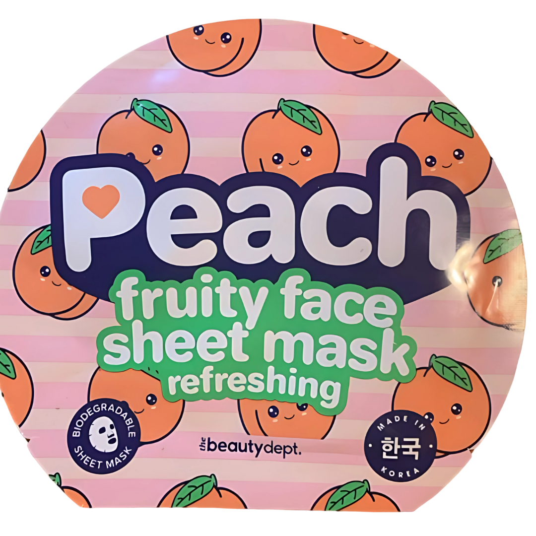 Masque en tissu visage Coréen Fruité The beauty Dept.