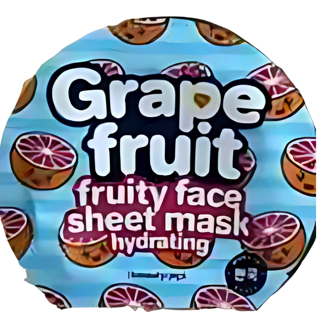 Masque en tissu visage Coréen Fruité The beauty Dept.