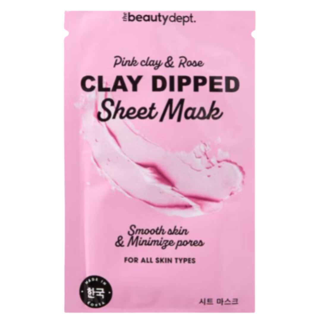 Masque Coréen à l 'Argile pour  visage The Beauty Dept. 20 grammes  Diverses variantes