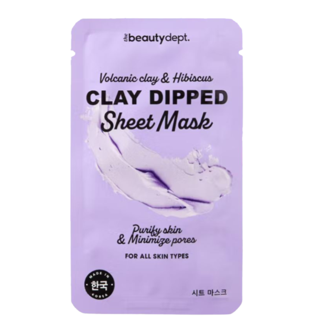 Masque Coréen à l 'Argile pour  visage The Beauty Dept. 20 grammes  Diverses variantes