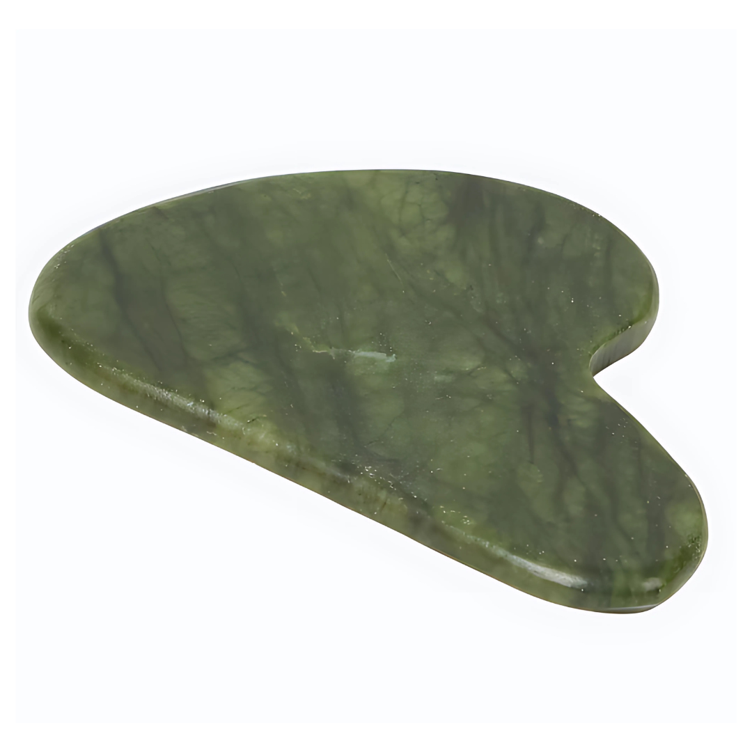 Gua sha en pierre de jade 100 %de Xiuyan Belluto Accessories