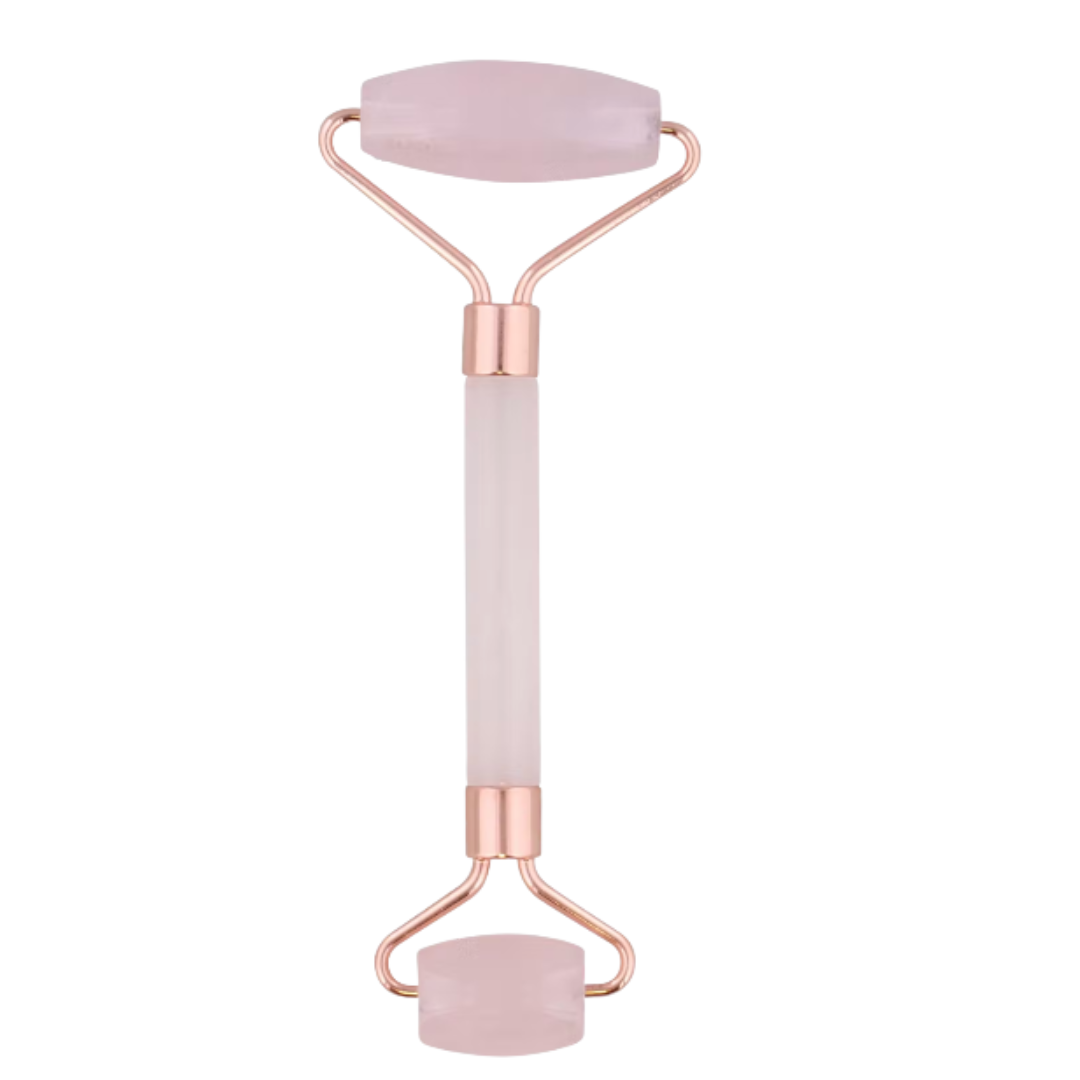 Rouleau de massage pour le visage en quartz Rose Betty'S 1 pièce