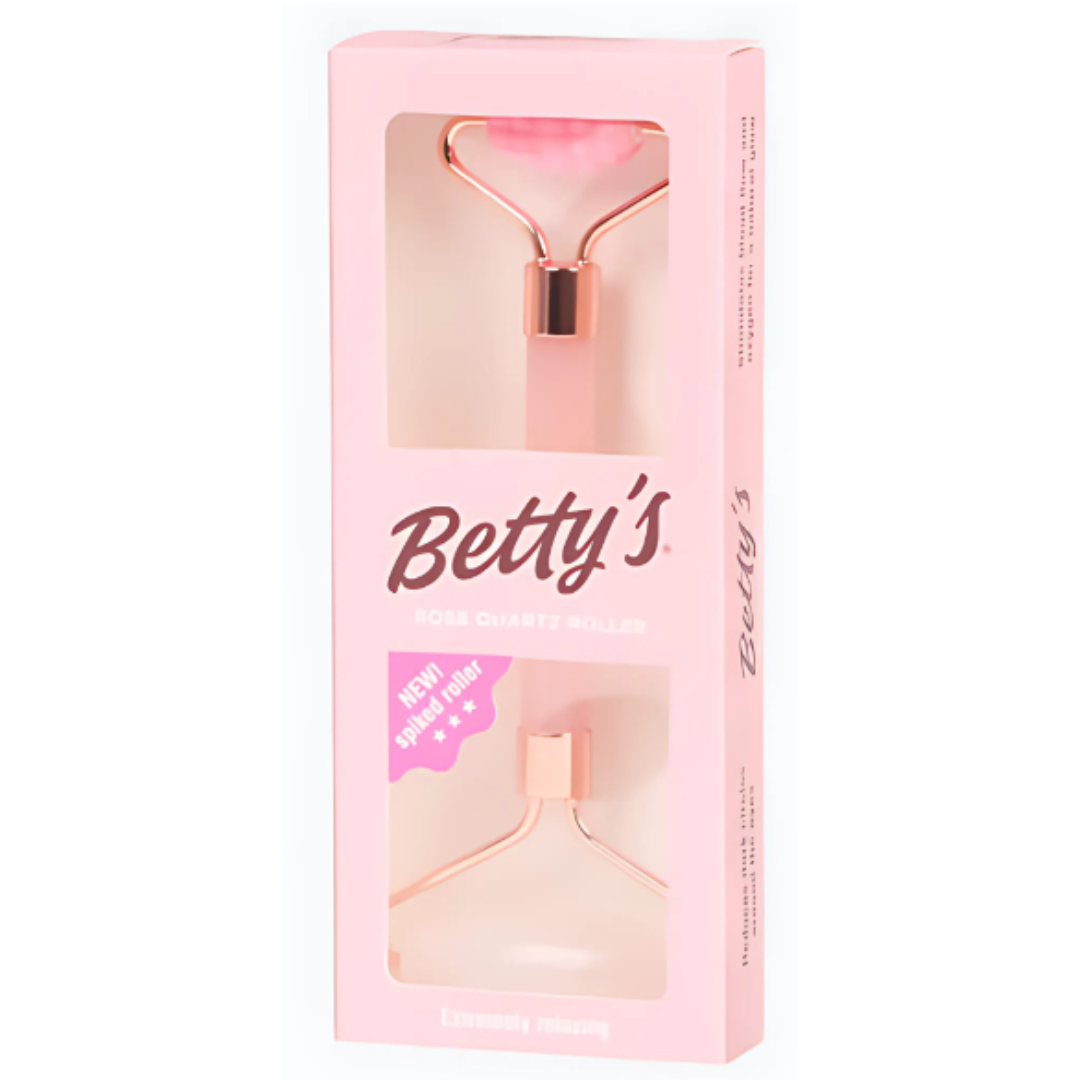 Rouleau de massage pour le visage en quartz Rose Betty'S 1 pièce