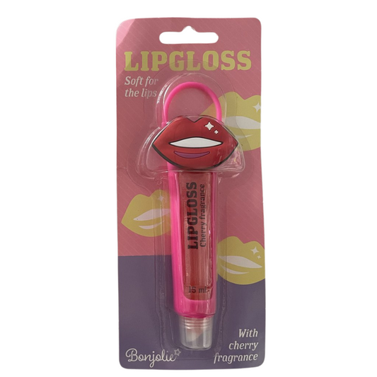 Lip gloss avec étui en silicone 15 ml Diverses variantes