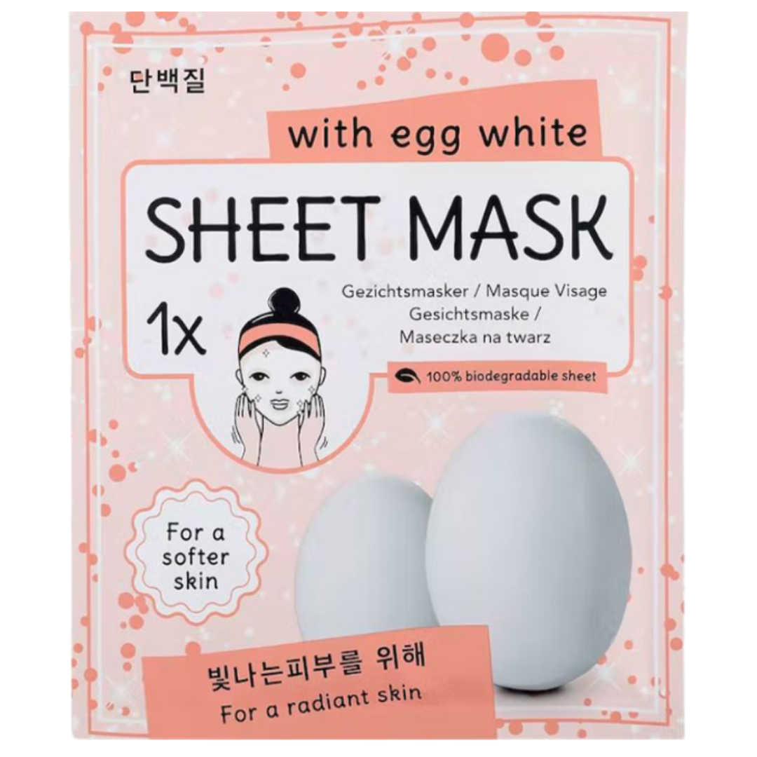 Masque en tissu coréen pour visage Diverses variantes