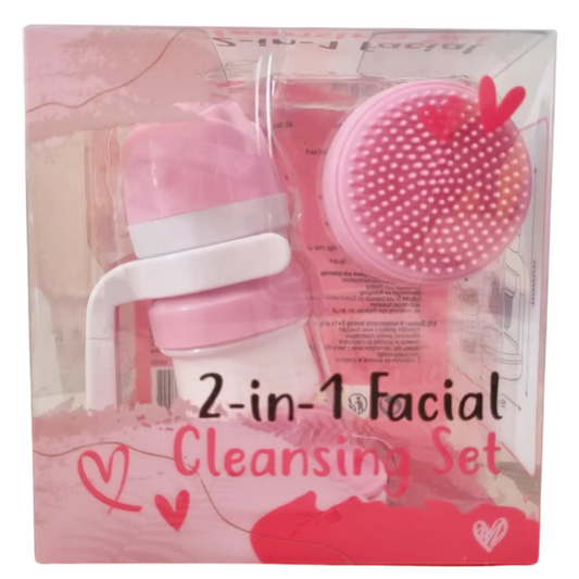 Kit de Brosse nettoyante Visage 2 en 1 Heart
