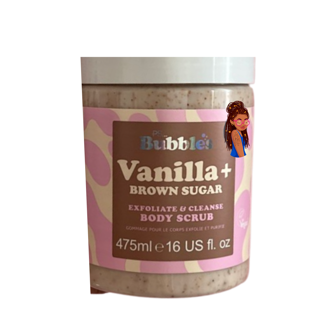 Gommage Corporel à la Vanille et au Sucre Roux PS Bubbles 475 ml