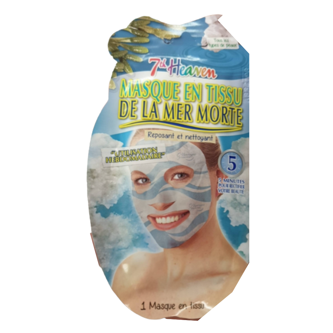 Masque en tissu pour visage 7th Heaven Diverses variantes