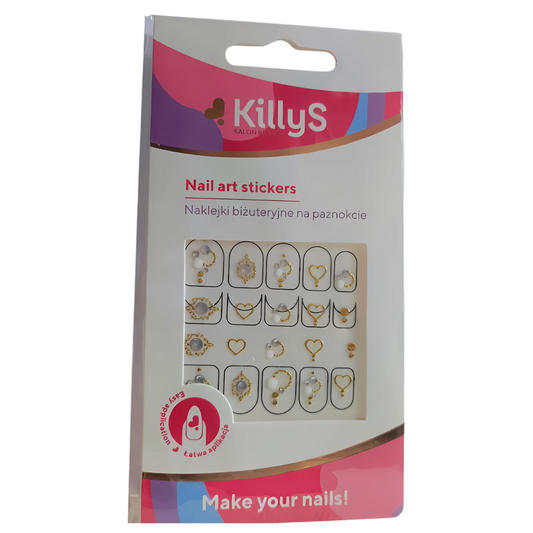 Stickers à ongles " 20 pièces " diverses variantes