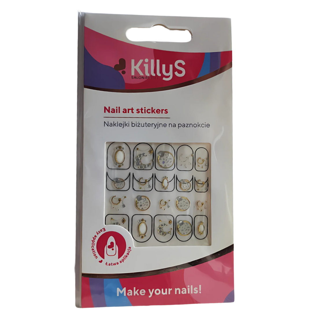 Stickers à ongles " 20 pièces " diverses variantes