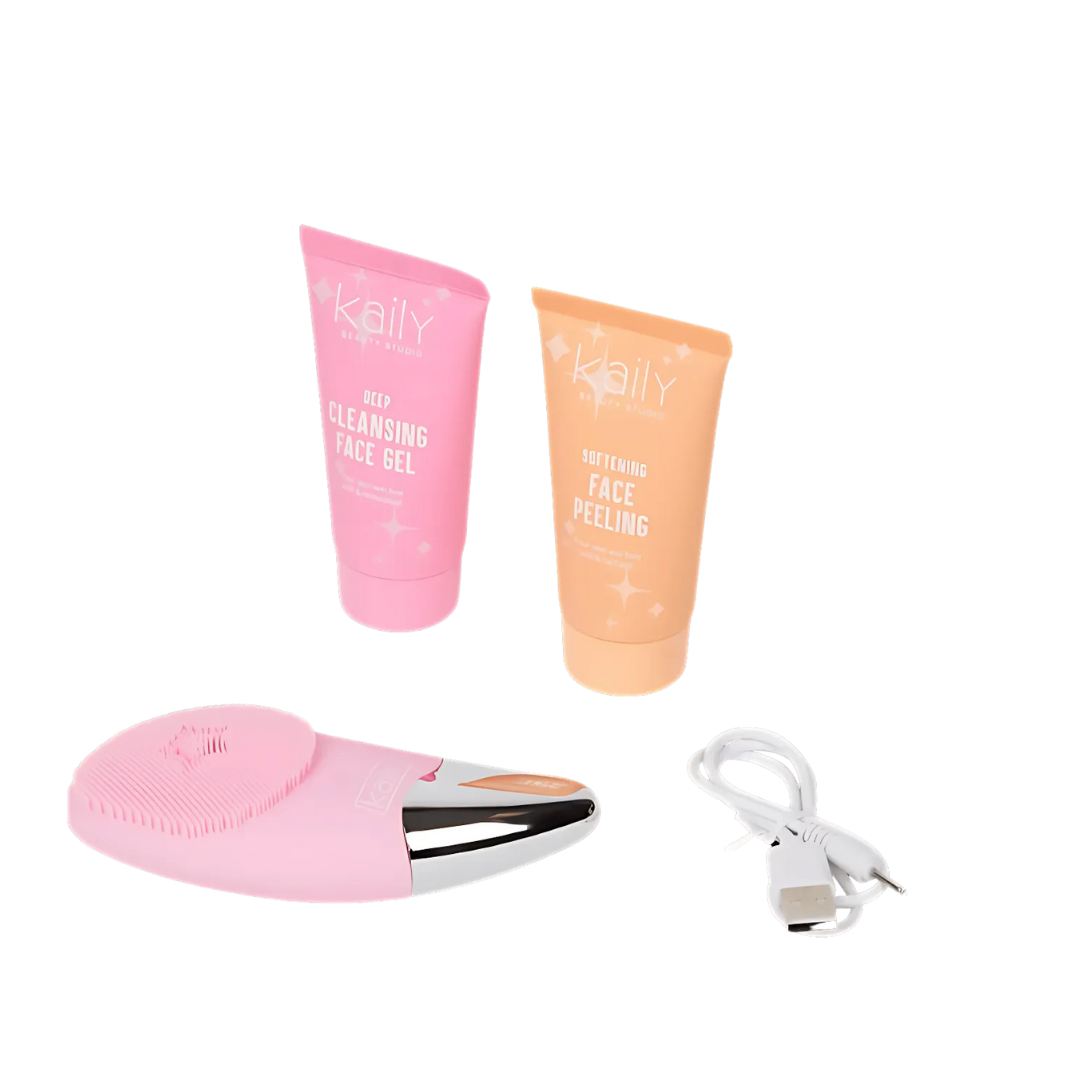 Kit nettoyant visage 3 pièces Kaily Beauty Studio