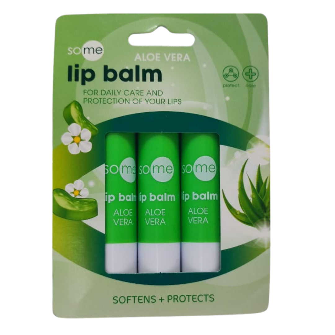 Set Baume à lèvres So Me 3 pièces 3 x 4,3 g Diverses variantes