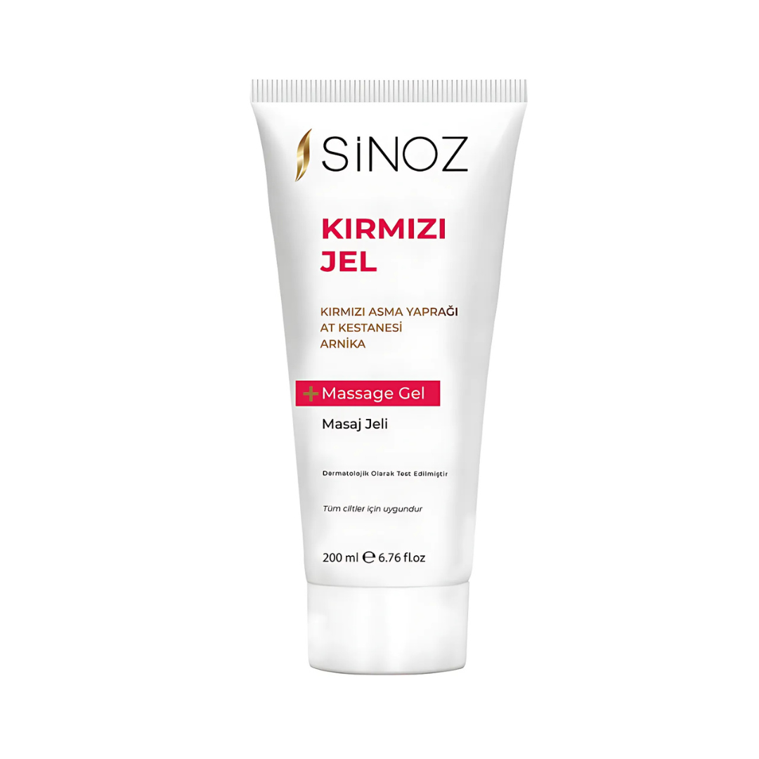 Gel de massage Sinoz-Gel rouge 200 ml