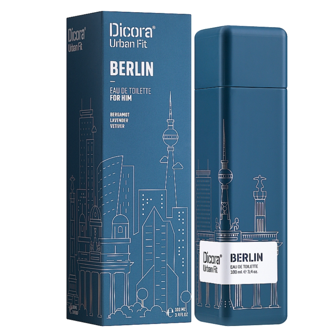 Eau de toilette Dicora Urban Fit For Him Berlin 100 ml