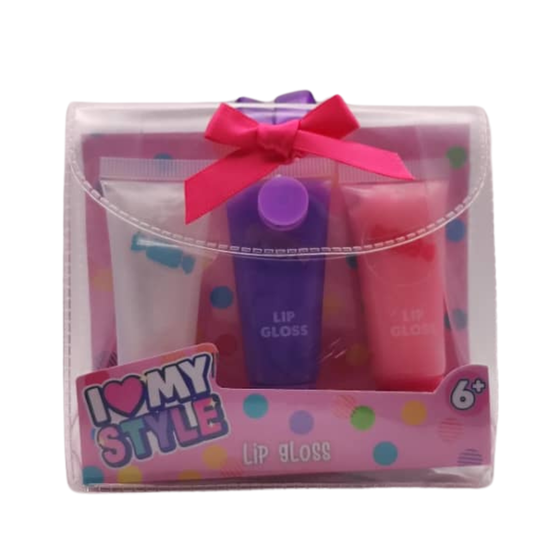 Trio mini gloss à lèvres I Love My Style Diverses variantes